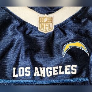 Los Angeles Chargers NFL Dog Jersey Size XL (up to 60lb)